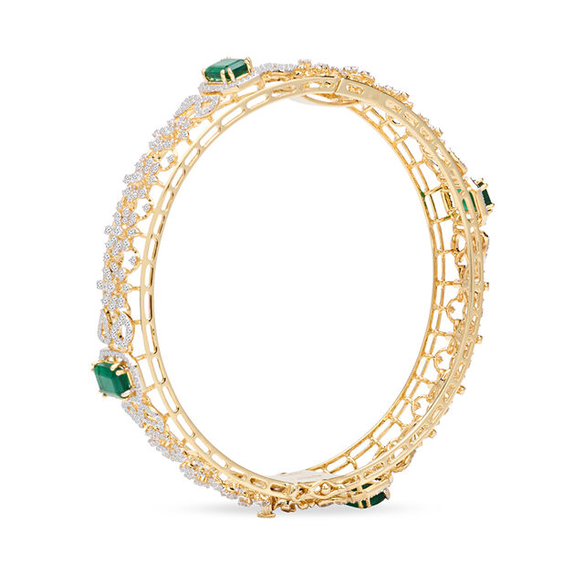 Tanishq 18KT Diamond Bangle for Women 3
