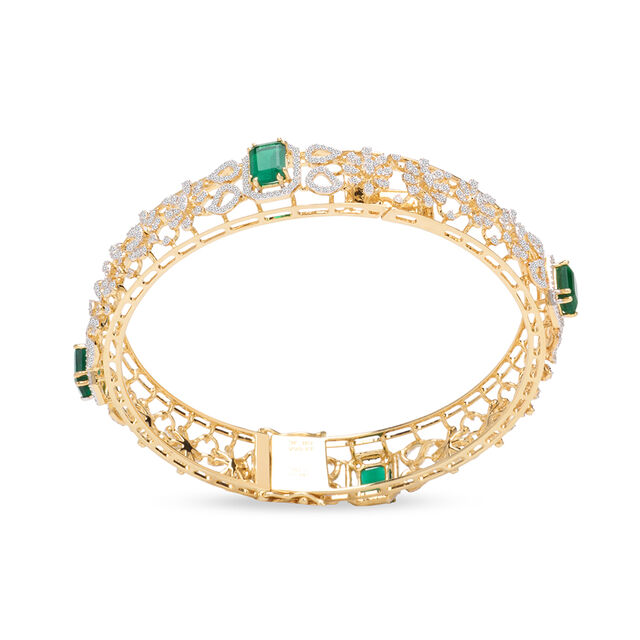 Tanishq 18KT Diamond Bangle for Women 4