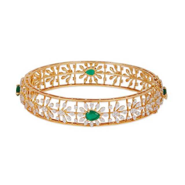 Tanishq 18KT Diamond Bangle for Women 