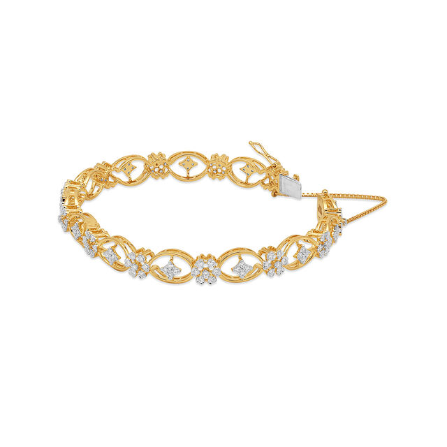 Tanishq 18 Karat Diamond Bangle for Women 