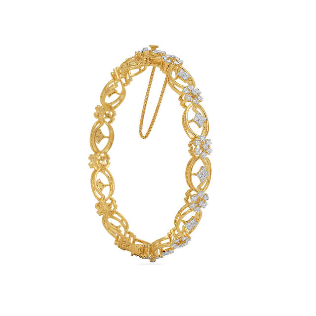 Tanishq 18 Karat Diamond Bangle for Women 4