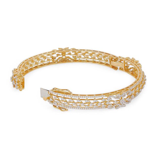 Tanishq 18KT Diamond Bangle for Women 4