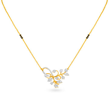 Tanishq 18 Karat Diamond Mangalsutra for Women