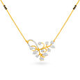 Tanishq 18 Karat Diamond Mangalsutra for Women 2