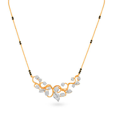 Tanishq 18 Karat Diamond Mangalsutra for Women