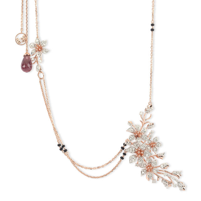 Tanishq 18 Karat Diamond Mangalsutra for Women 3