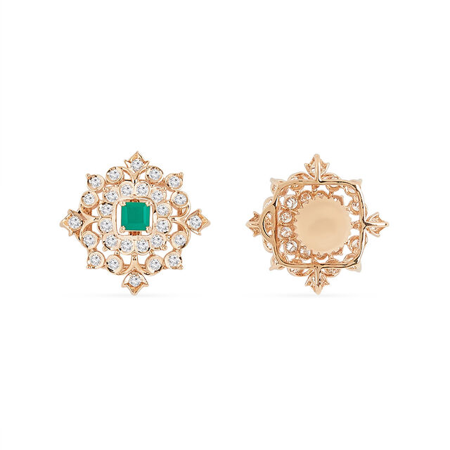 Tanishq 18KT Diamond Earrings for Women 3
