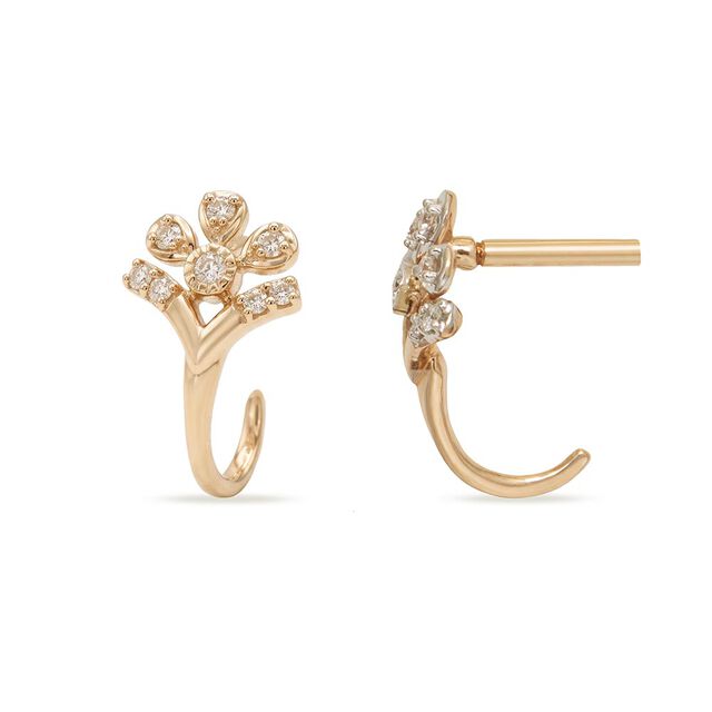 Tanishq 18KT Diamond Nose Pin 4