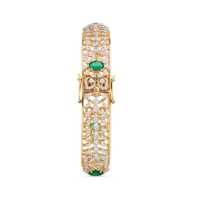 Tanishq 18KT Diamond Bangle for Women 3