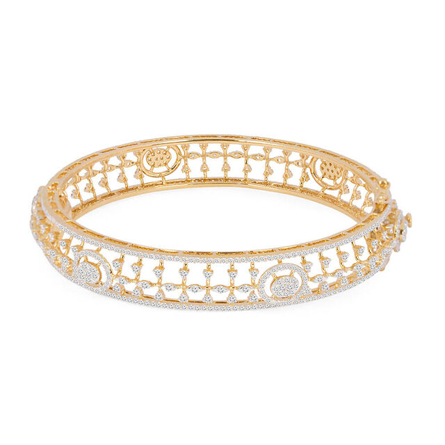 Tanishq 18KT Diamond Bangle for Women 