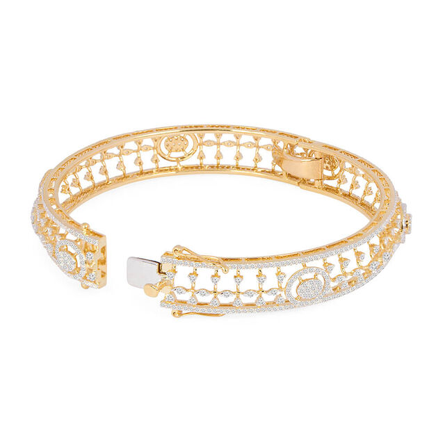 Tanishq 18KT Diamond Bangle for Women 5