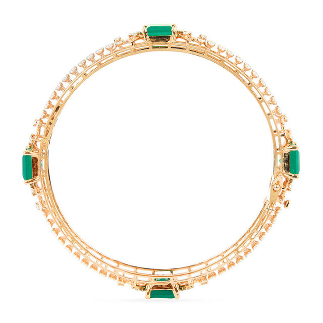 Tanishq 18KT Diamond Bangle for Women 3