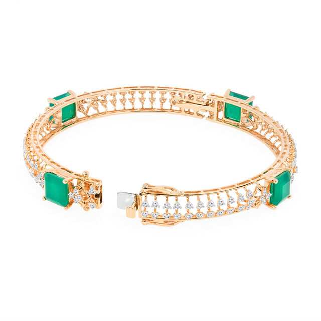 Tanishq 18KT Diamond Bangle for Women 4