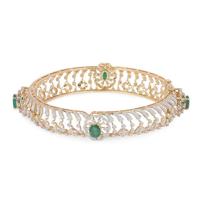 Tanishq 18KT Diamond Bangle for Women 