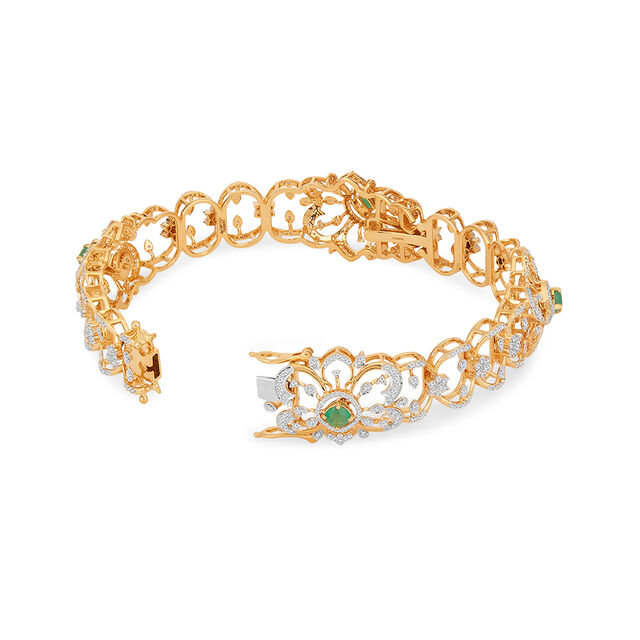 Tanishq 18KT Diamond Bangle for Women 3