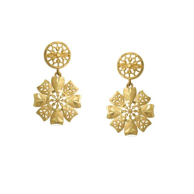 Tanishq 18KT Gold Necklace Set 4