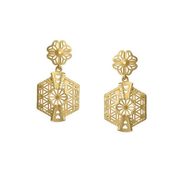 Tanishq 18KT Gold Necklace Set 4