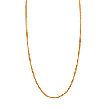 Graceful Yellow Gold Rope Chain