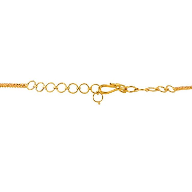 Geometric Symphony Gold Necklace 4