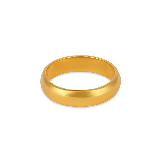 Contemporary Casual Gold Finger Ring 