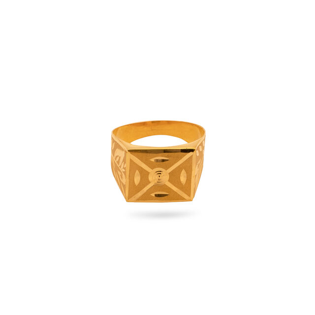 Radiant Reflections Square Motif Ring,,hi-res 