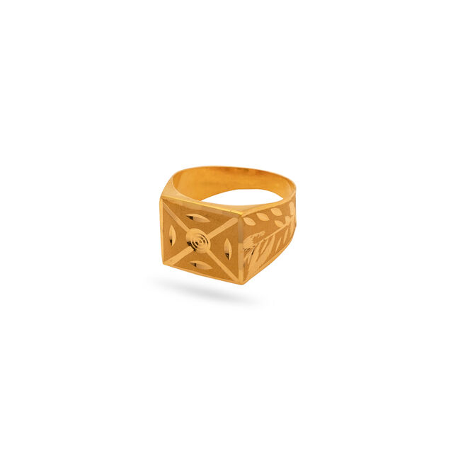 Radiant Reflections Square Motif Ring,,hi-res 2