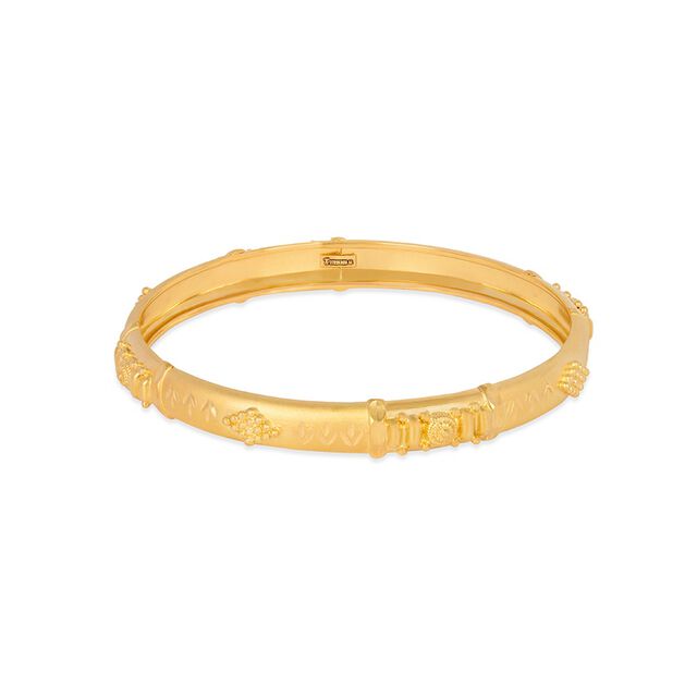 Tanishq 22KT Gold Bangle for Women 