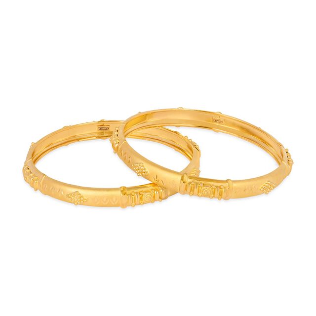Tanishq 22KT Gold Bangle for Women 4