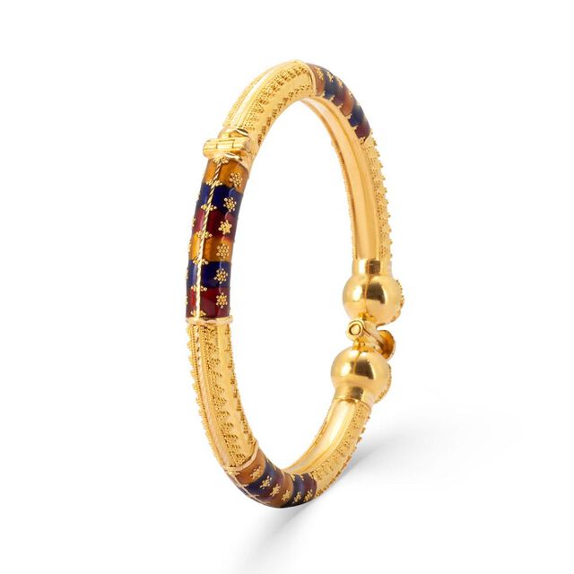 Ethnic Elegance Beaded Bangle,,hi-res 2