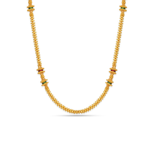 Tanishq 22 Karat Gold Chain for Women 2