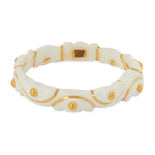 Tanishq 22 Karat Gold Bangle for Women