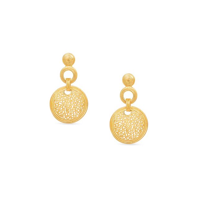 Tanishq 22KT Gold Drop Earring for Women,,hi-res 