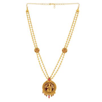Tanishq 22KT Synthetic Stone Haaram for Women