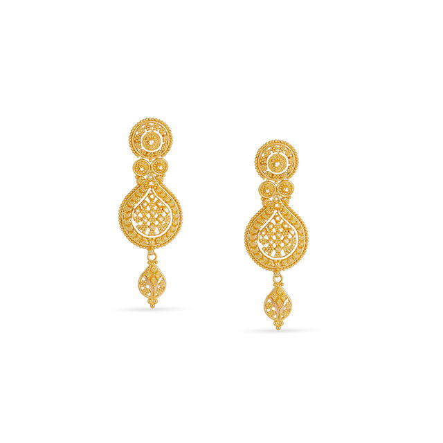 Tanishq 22KT Gold Necklace Set for Women 3