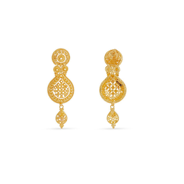 Tanishq 22KT Gold Necklace Set for Women 5