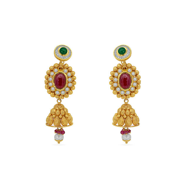 Tanishq 22 Karat Gold Necklace Set for Women 2