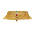 Tanishq 22 Karat Gold Necklace Set for Women 4