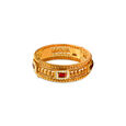Majestic Gold Kundan Bangle,,hi-res 