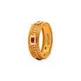Majestic Gold Kundan Bangle,,hi-res 2