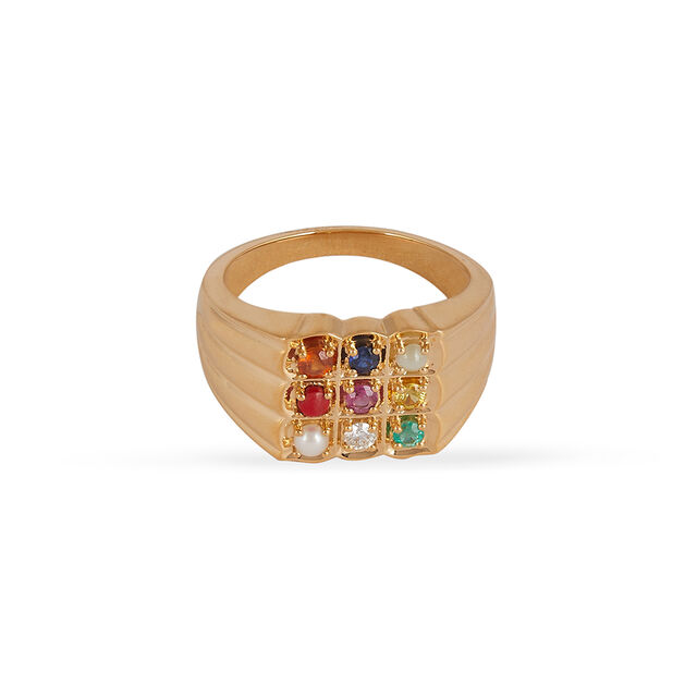 Tanishq 22KT Diamond Finger Ring for Women 