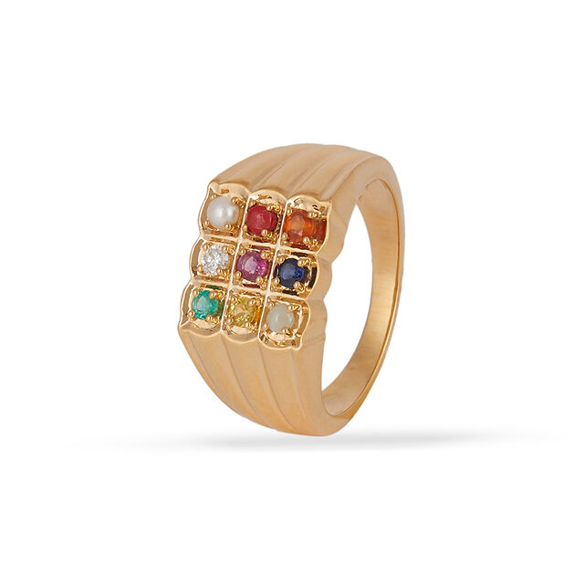 Tanishq 22KT Diamond Finger Ring for Women 2