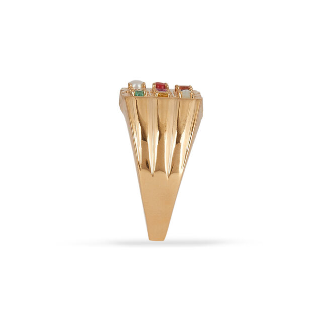 Tanishq 22KT Diamond Finger Ring for Women 4