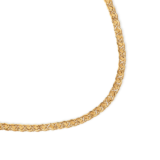 Tanishq 22KT Gold Chain for Men 3
