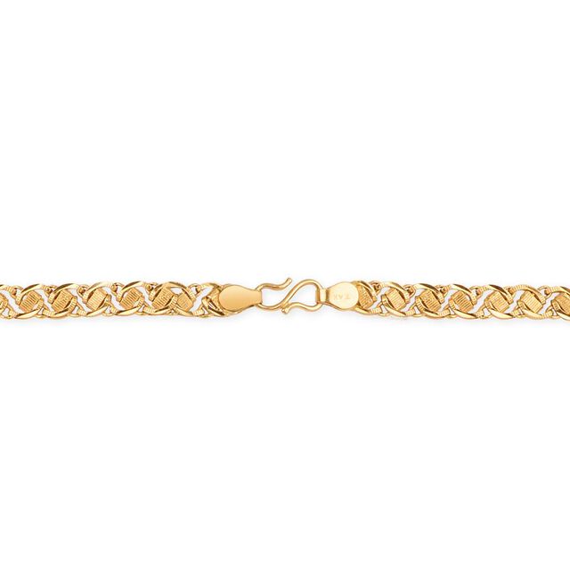 Tanishq 22KT Gold Chain for Men 4