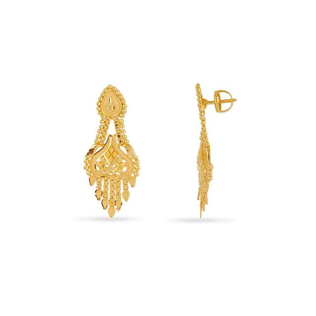 Tanishq 22KT Gold Necklace Set for Women 4