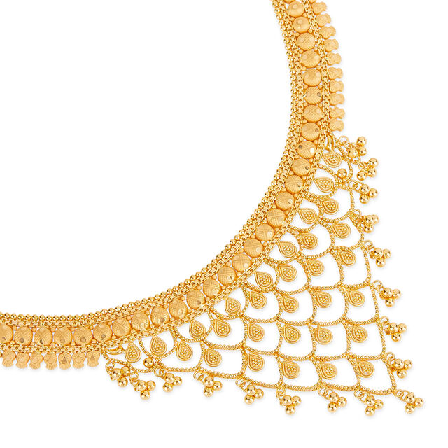 Tanishq 22KT Gold Necklace Set for Women 2
