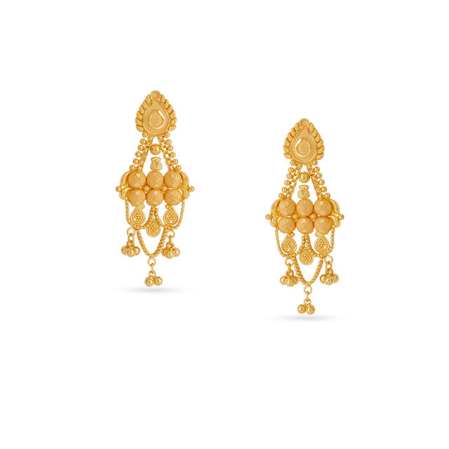 Tanishq 22KT Gold Necklace Set for Women 4