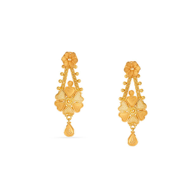 Tanishq 22KT Gold Necklace Set for Women 4