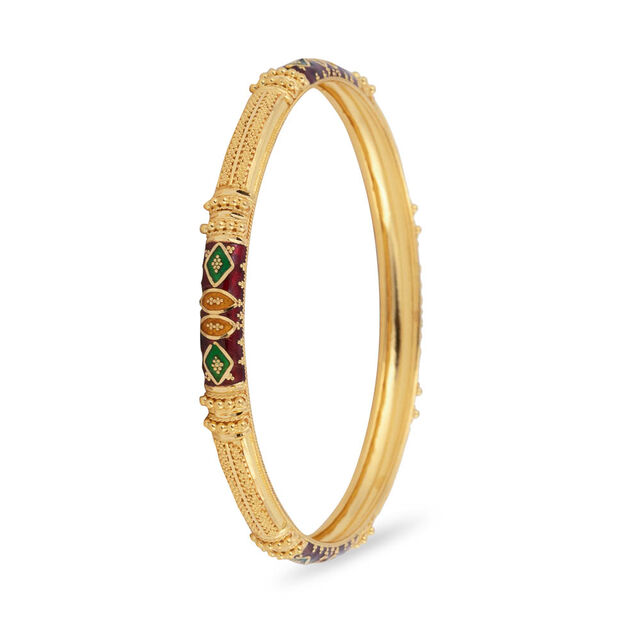 Enamel Artistry Bangle 