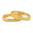 Intricate Jali Work Gold Bangle 